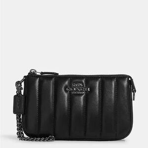 Coach Black Quilted Leather Bag